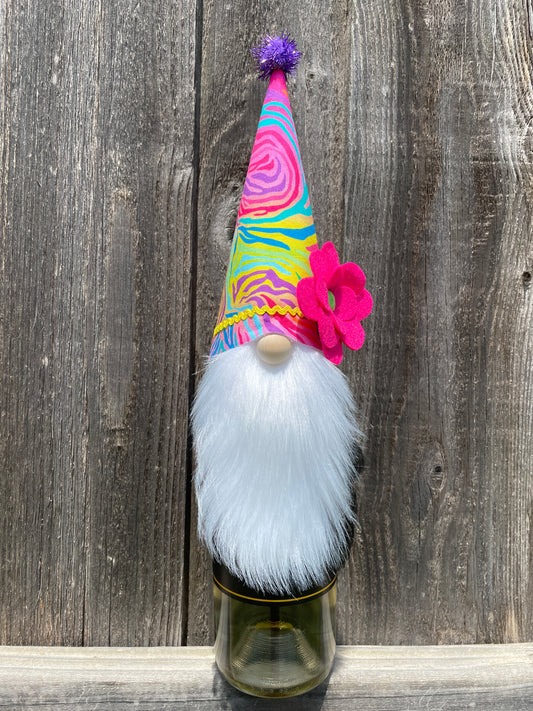 Party animal gnome bottle topper